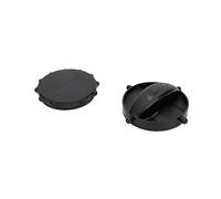 Camco 39753 RV Rangement de Tuyau d'égout (Anglais/FR) (1, 4N1 2Pk, Un Bouchon à baïonnette et Un Capuchon coudé, Taille Unique