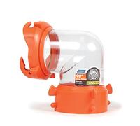 Camco 39857 RhinoFlex Raccord Transparent pivotant à 90 degrés pour Tuyau d’égout.