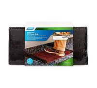 Camco 42915 Tapis de Marche à Enrouler de qualité supérieure pour véhicule récréatif, matériau Gazon, Noir, 44,5 x 45,7 cm