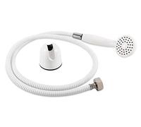 Camco 43762 Kit de pommeau de douche d'extérieur pour camping-car avec raccord de tuyau d'arrosage et support à ventouse - Crée une douche mains libres à l'extérieur de votre véhicule récréatif