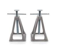Camco 44561 Lot de 2 Pieds stabilisateurs en Aluminium pour stabiliser et niveler Votre Camping-Car ou véhicule de Loisirs