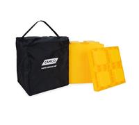 Camco Blocs de nivellement Robustes, Parfaits pour niveler Les Roues Simples et Doubles, Les crics hydrauliques, Les crics à Langue et Les essieux Tandem (Lot de 10, Emballage sans Frustration)