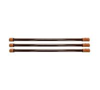 Camco Brown Refrigerator Bar - 16" to 28" - 3 Pack (44056)