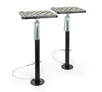 Camco EAZ Lift 48869 Supports de terrasse pour Camping-Car - Fournit Un Soutien supplémentaire à Votre Patio de Camping-Car - Compatible avec Les transporteurs de Jouets et Les glissières à Fond Plat