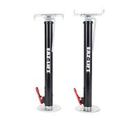 Camco Eaz-Lift Lot de 2 Supports coulissants réglables pour Camping-Car/Camping-Car | Dispose d'une Broche à dégagement Rapide et de Positions de Verrouillage incrémentiel | Capacité de Poids de 2,3
