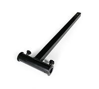 Camco Porte-parapluie durable à fixation d'attelage - Prend en charge solidement les grands parapluies de terrasse et d'extérieur sur votre attelage, idéal pour les voyages, le hayon et les événements