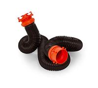 Camco RhinoFLEX 39764 Kit d'extension de tuyau d'égout pour camping-car robuste de 3 m avec raccord pivotant - Prolonge votre tuyau d'égout pour s'adapter à vos besoins