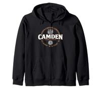 Camden North-Central London Coordonnates Label 2C Sweat à Capuche