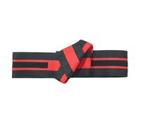 CAMDOM Ceinture Obi pour Homme Kimono Japonais Style Yukata Robe Accessoires avec Taille Moulante, Rouge, One Size