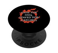 Came for MSQ, est resté pour Les catgirls - for Warriors of Light PopSockets PopGrip Adhésif