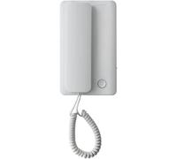 CAME Interphone AGT A200 Blanc avec combiné Mural avec 1 Touche pour l’Ouverture de la Porte, Installation Murale sur boîtier 503 et sur boîtier Rond Ø 60 mm, Compatible avec Le système 200