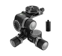 camear accessorise, Tête de trépied à 2 Voies avec Micro-réglage millimétrique, Plaque Arca QR panoramique à 360 ° for appareils Photo Reflex numériques,for Parts(TH15)