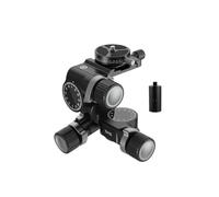 camear accessorise, Tête de trépied à 3 Voies avec Plaque Arca QR panoramique à 360 °, Micro réglage millimétrique, tête à 3 Axes en Alliage d'aluminium,for Parts