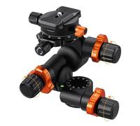 camear accessorise, Tête de trépied à Engrenages, rotule panoramique à 360 ° à 3 Voies avec Plaque à dégagement Rapide, Charge de 6KG for tête Photo Macro Star,for Parts