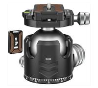 camear accessorise, Tête de trépied vidéo Monopode 52mm, for Plaque à dégagement Rapide Arca, tête à Bille à Profil Bas, Charge maximale 30kg,for Parts(52mm Tripod Head)