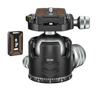 camear accessorise, Tête de trépied vidéo Monopode 52mm, for Plaque à dégagement Rapide Arca, tête à Bille à Profil Bas, Charge maximale 30kg,for Parts(44mm Tripod Head)