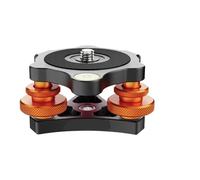 camear accessorise, Têtes d'appareil Photo à Trois Roues for la Photographie Macro, niveleur à Bulles en Aluminium, trépied, Base de nivellement, Niveau à 3 Axes réglable,for Parts