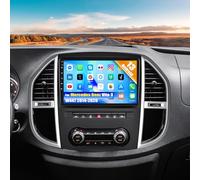 CAMECHO 1+32G Android 13 Autoradio avec Navi pour Mercedes Benz Vito 3 W447 (2014-2020), 10 Pouces Écran avec GPS/WiFi/Bluetooth/USB/FM/RDS/EQ/Commande au Volant