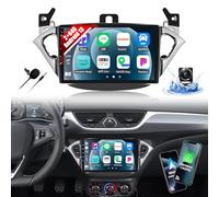 CAMECHO 2+64G Android 13 Autoradio pour Opel Corsa 2015-2019 Opel Adam 2013-2016, 9 Pouces Carplay sans Fil Android Auto Bluetooth Radio avec Caméra de Recul WiFi GPS FM/RDS Mirror Link Écran Tactile