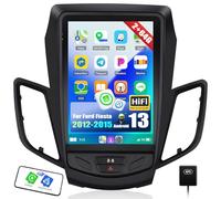 CAMECHO 2+64G Android 15 Autoradio pour Ford Fiesta 2012 2013 2014 2015 avec Carplay Android Auto, écran Tactile 9.7 Pouces 2 Din Bluetooth avec GPS WiFi HiFi USB