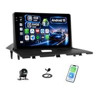 CAMECHO 4+64G Android 15 Autoradio 9 Pouces pour Citroën Jumpy, Peugeot Expert, Fiat Scudo 2007-2016 Toyota Proace 2013-2016, Radio GPS avec Bluetooth, sans Fil CarPlay Android Auto, FM, RDS EQ