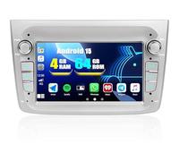 CAMECHO [8-Core 4+64G] Android 15 Autoradio pour Alfa Romeo Mito 2008-2016, DSP Carplay sans Fil Navi, 7" Ecran Tactile Bluetooth Radio Auto avec WiFi GPS FM/RDS Mirror Link 2*USB+Canbus+Mic