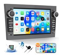 CAMECHO Android 13 autoradio 2Din pour Opel Corsa Astra Antara Vectra Zafira avec Mirror Link, 7 Pouces écran Tactile Radio avec Bluetooth Mains Libres GPS Navi WiFi EQ Radio FM +caméra arrière
