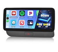 CAMECHO Android 13 pour Audi Q5 Concert/Symphony Radio (2009-2017) avec écran Tactile de 10,25 Pouces, NBT System, 4 Go RAM + 64 Go ROM, Carplay/Android Auto/Bluetooth/WIFI/4G