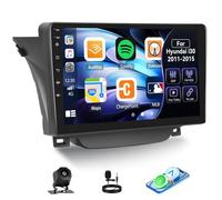 CAMECHO Autoradio CarPlay DSP 9 Pouces Radio pour Hyundai i30 (2011-2015) avec Android Auto, FM RDS, Bluetooth et Écran Tactile HD, Prend en Charge Youtube, Commandes au Volant, et Caméra de Recul