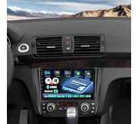 CAMECHO [Qualcomm 8-Core] Android 15 Autoradio pour BMW Serie 1 E81 E82 E87 E88, 3+32G Navi Carplay DSP, 9" Stereo Schermo WiFi/SIM AM/RDS Bluetooth 5.1 Mirror Link+MIC+Caméra de recul