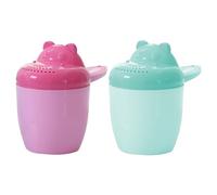 CAMEIRGOU 2PCS Rince Tête Bébé, Tasse De Bain Pour Bébé, Tasse De Shampooing Pour Bébés, Arrosoir De Bain Tasses Gobelet De Rinçage Pour Bébés, Shampooing Rinçage Tasses Jouet De Bains