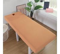 Camel,70x190cm/2.2x6.2ft,Massage Dreat De Lit Avec Trou De Visage, Élastique Couvre De Lit De Massage Étanche À Massage Étanche Draps De Table De Canapé Couvercles De Massage