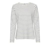 camel active 309306-5t77 Pull-Over, Blanc/Bleu, M Femme