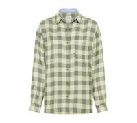 camel active 309735-6s15 Blouse, Vert Citron à Carreaux, L Femmes