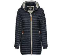 camel active 320060-9e50 Veste pour Femme, Bleu foncé, 40
