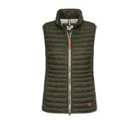 camel active 360460-9e50 Gilet, Vert forêt, 36 Femmes