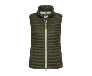 camel active 360460-9e50 Gilet, Vert forêt, 36 Femmes