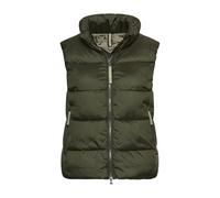 camel active 360670-6f23 Gilet, Vert forêt, 38 Femmes