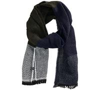 camel active 407220/8v22 Écharpe légère, Bleu Nuit, Taille Unique Homme