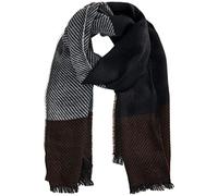 camel active 407220/8v22 Écharpe légère, Graphite Gray, Taille Unique Homme