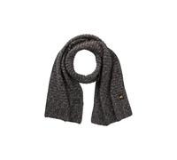 camel active 407480-6V48 Écharpe Noir Regular, Noir, taille unique