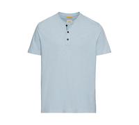 camel active 409474/9t04 Chemise Henley, Bleu, L Hommes