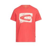 camel active 409700-5t02 T-Shirt, Rouge décoloré au Soleil, M Hommes