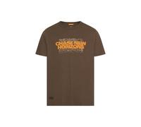 camel active 409700-6t27 T-Shirt, Marron foncé, XL Hommes