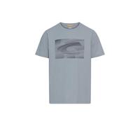 camel active 409700-6t52 T-Shirt, Bleu Pierre, L Hommes