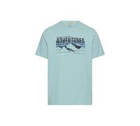 camel active 409700-7t02 T-Shirt, Vert océan, XL Hommes