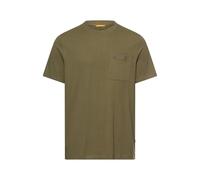 camel active 409700-7t28 T-Shirt, Vert Olive, XL Hommes