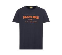 camel active 409745-3T17 T-Shirt, Bleu Nuit, S Homme