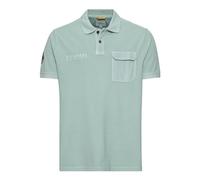 camel active 409960-3P28 Polo, Vert, M Homme