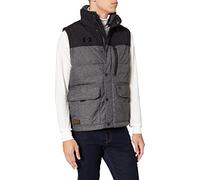 camel active 4600206U96 Veste Longue, Anthracite, 60 Homme